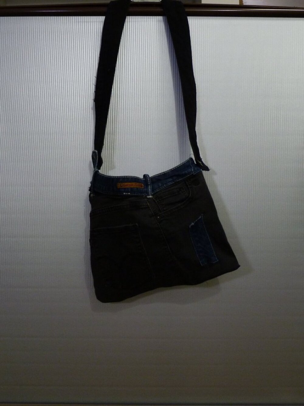 Handmade One of a Kind Denim Shoulder/Crossbody Bag
